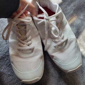White Girls Cheerleader Shoes
